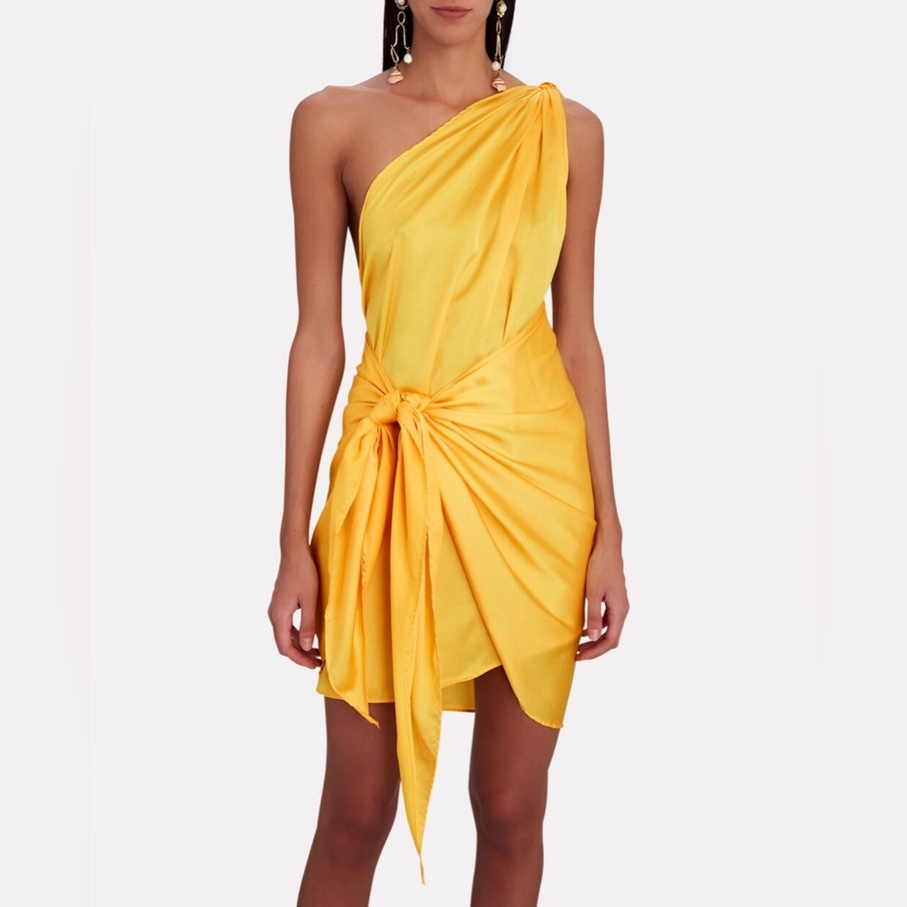 NWT Baobab Marea Mini Swim Cover Up Luz Yellow Gold
